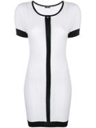 Chanel Vintage Fitted Knit Dress - White