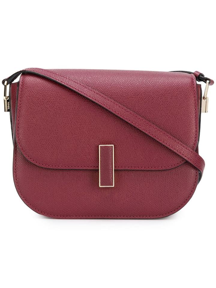 Valextra Saddle Shoulder Bag - Red