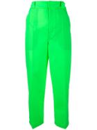 Prada High-waisted Trousers - Green