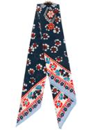 Tory Burch Embellished Bandana - Blue