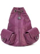 Chanel Vintage Large Backpack Is Back - Pink & Purple
