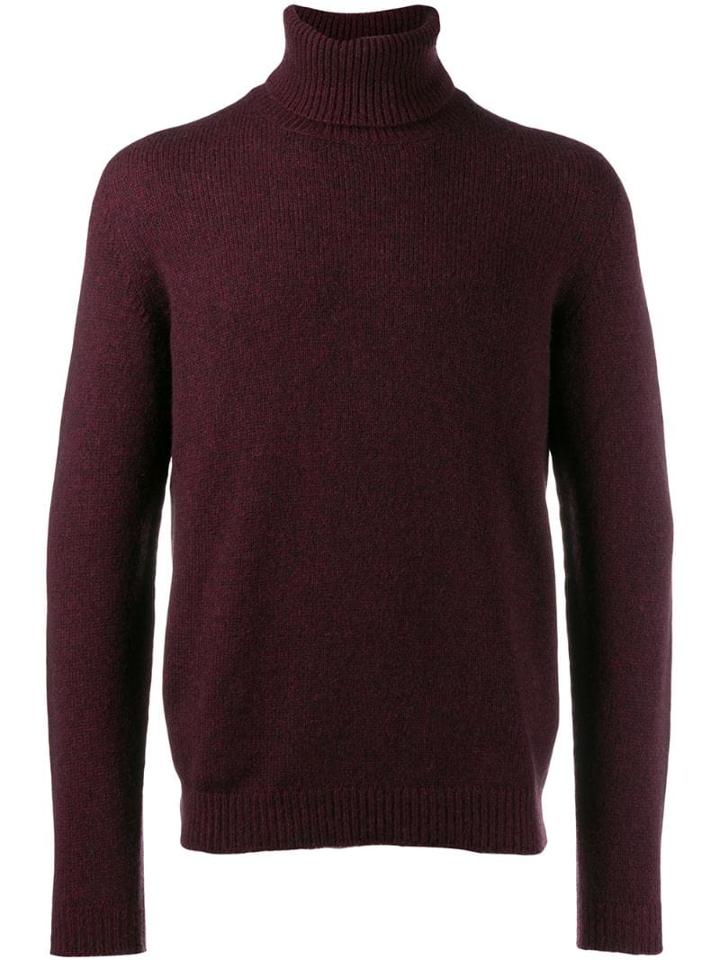 Roberto Collina Turtle Neck Jumper - Red