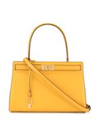Tory Burch Lee Radziwill Small Satchel Bag - Yellow