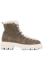 Kennel & Schmenger Shearling Mountain Boots - Green