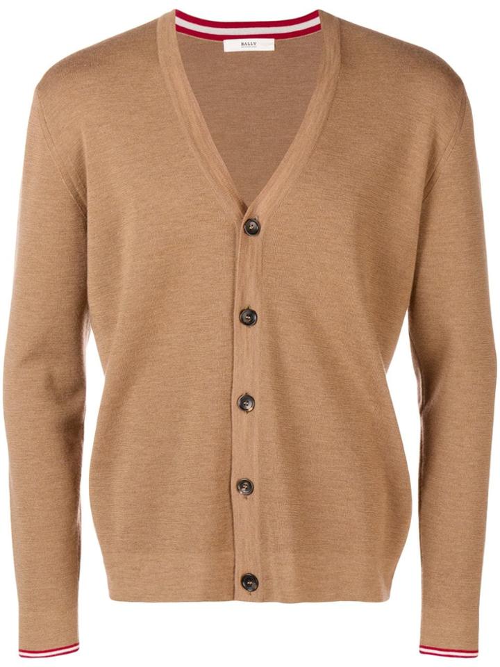 Bally Classic Knit Cardigan - Nude & Neutrals