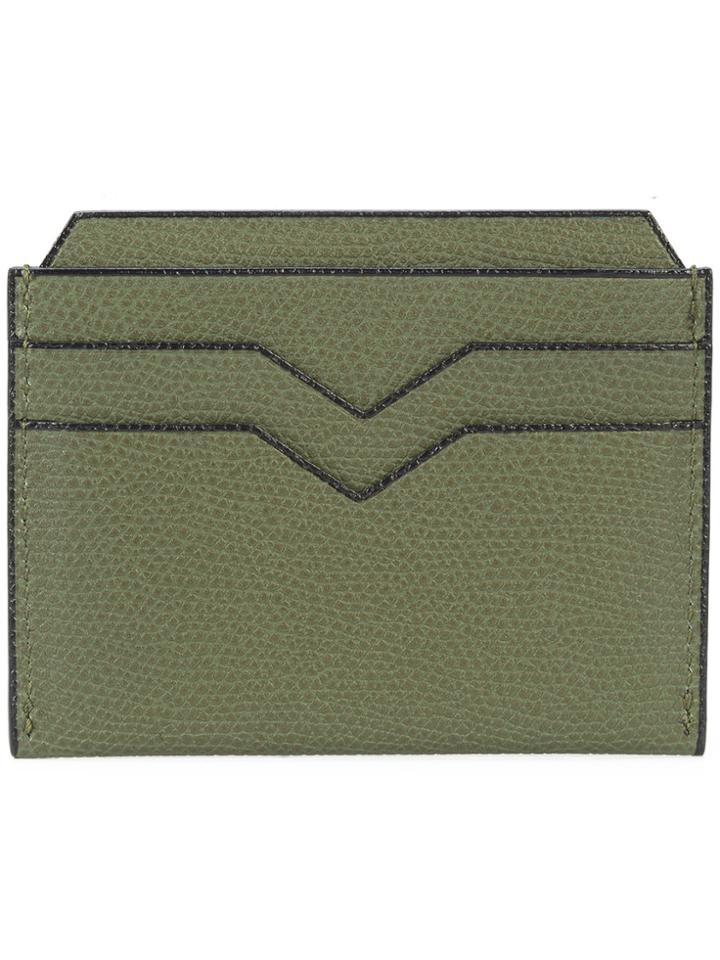 Valextra Classic Cardholder - Green
