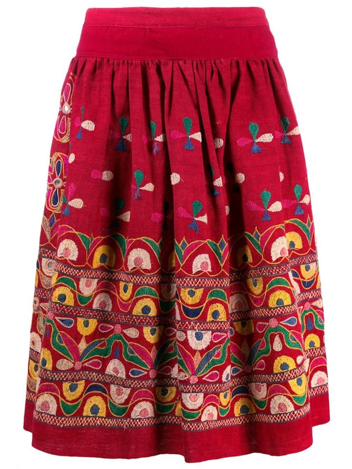 A.n.g.e.l.o. Vintage Cult 1960's Embroidered Skirt