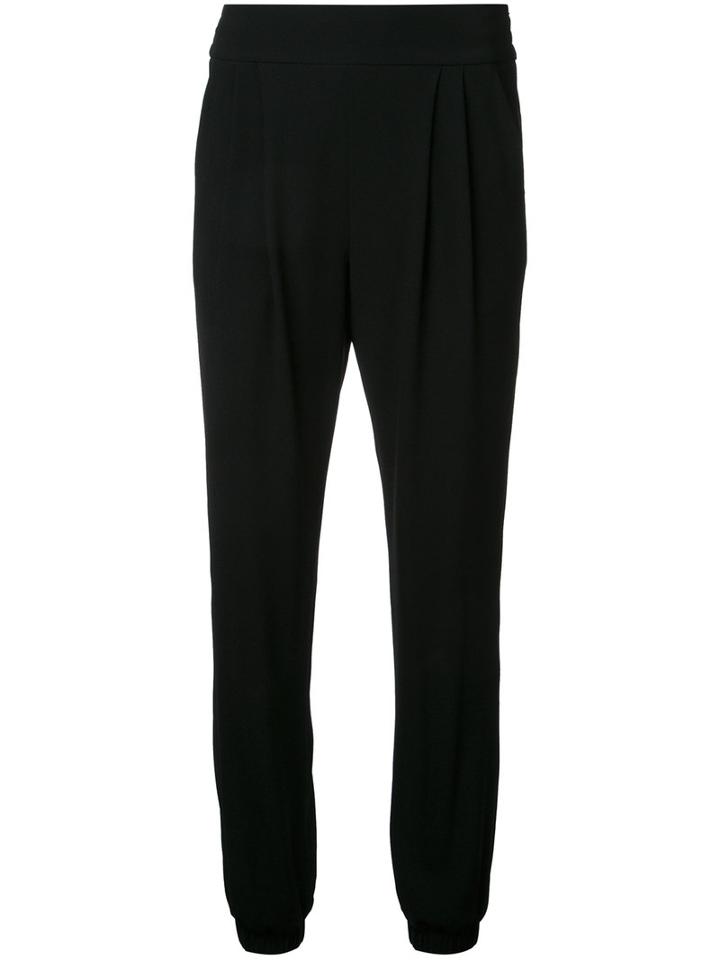 Sonia By Sonia Rykiel Cuffed Trousers, Women's, Size: Xs, Black, Polyester/triacetate