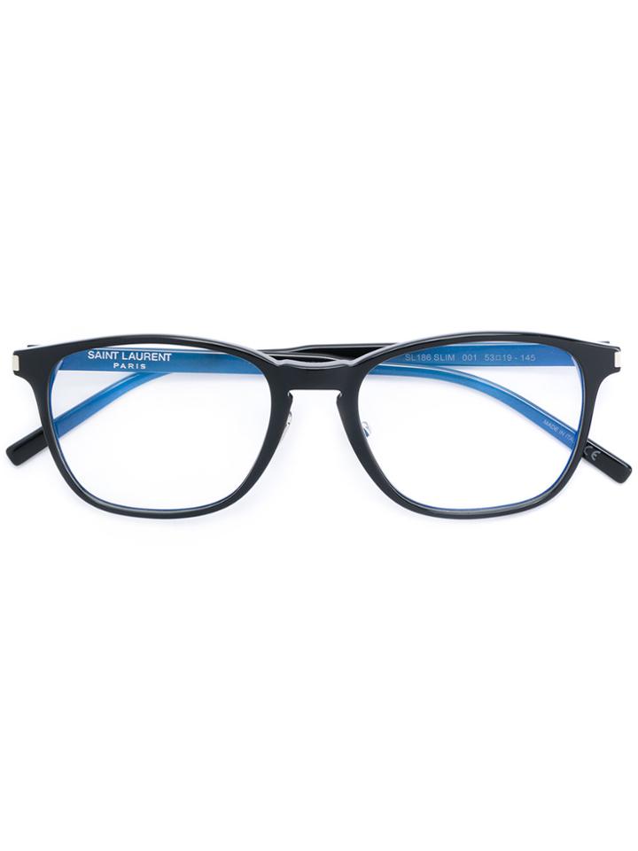 Saint Laurent Eyewear Sl 18 Slim Glasses - Black