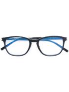 Saint Laurent Eyewear Sl 18 Slim Glasses - Black