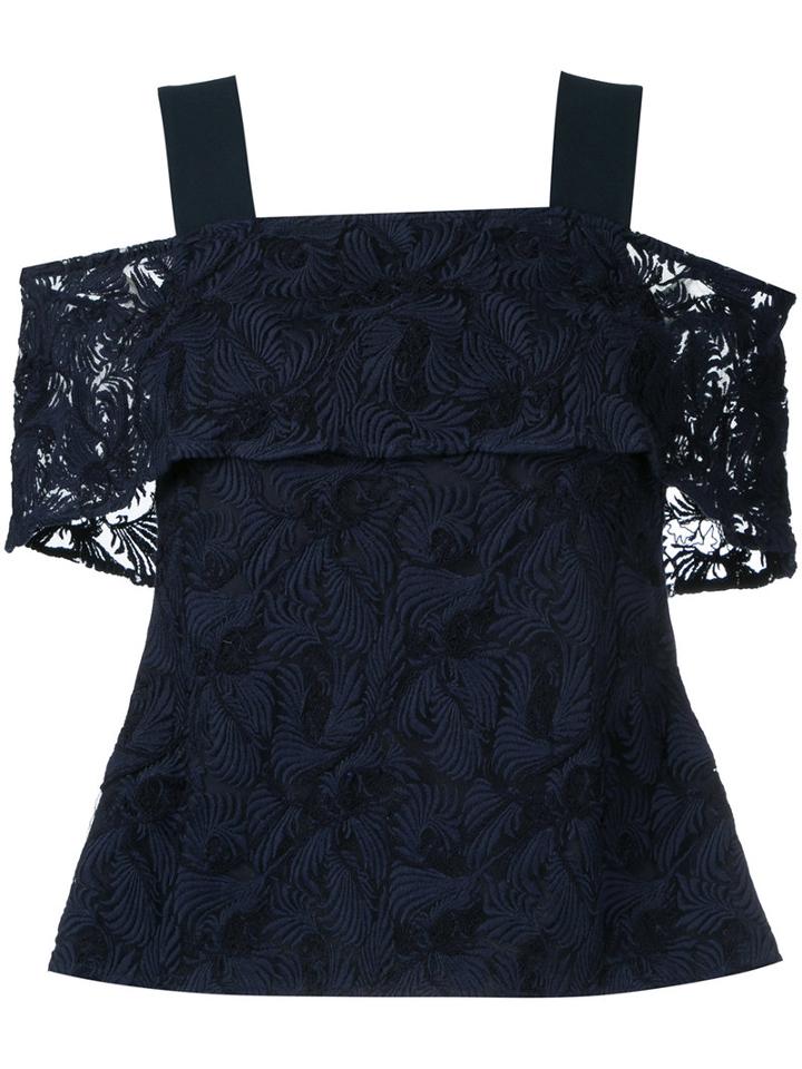 Ginger & Smart - Envision Top - Women - Nylon - 12, Blue, Nylon
