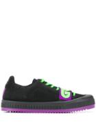 Gcds Colour Block Lace-up Sneakers - Black