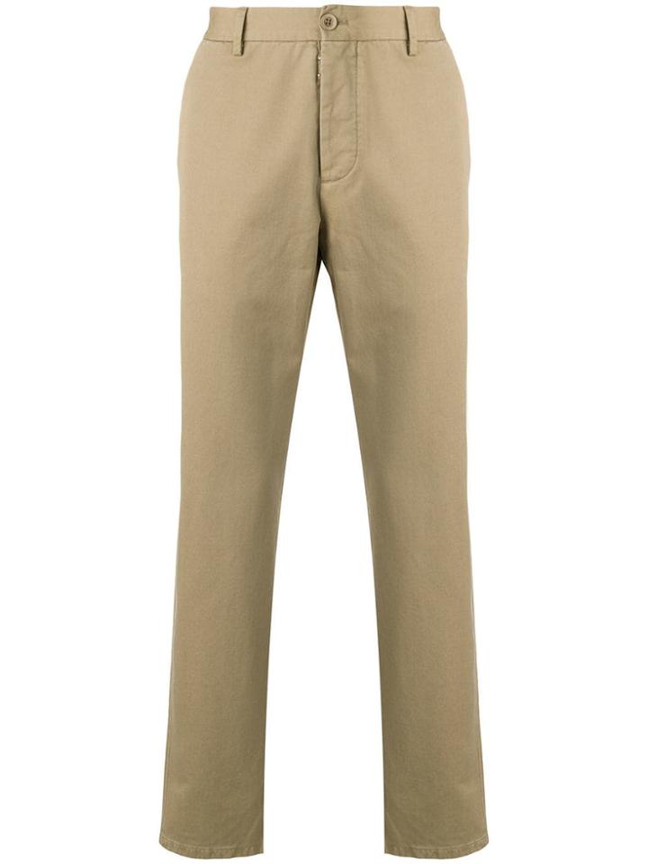 Maison Margiela Regular Fit Trousers - Neutrals