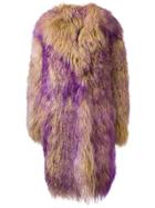 Marni Oversize Lamb Fur Coat - Nude & Neutrals