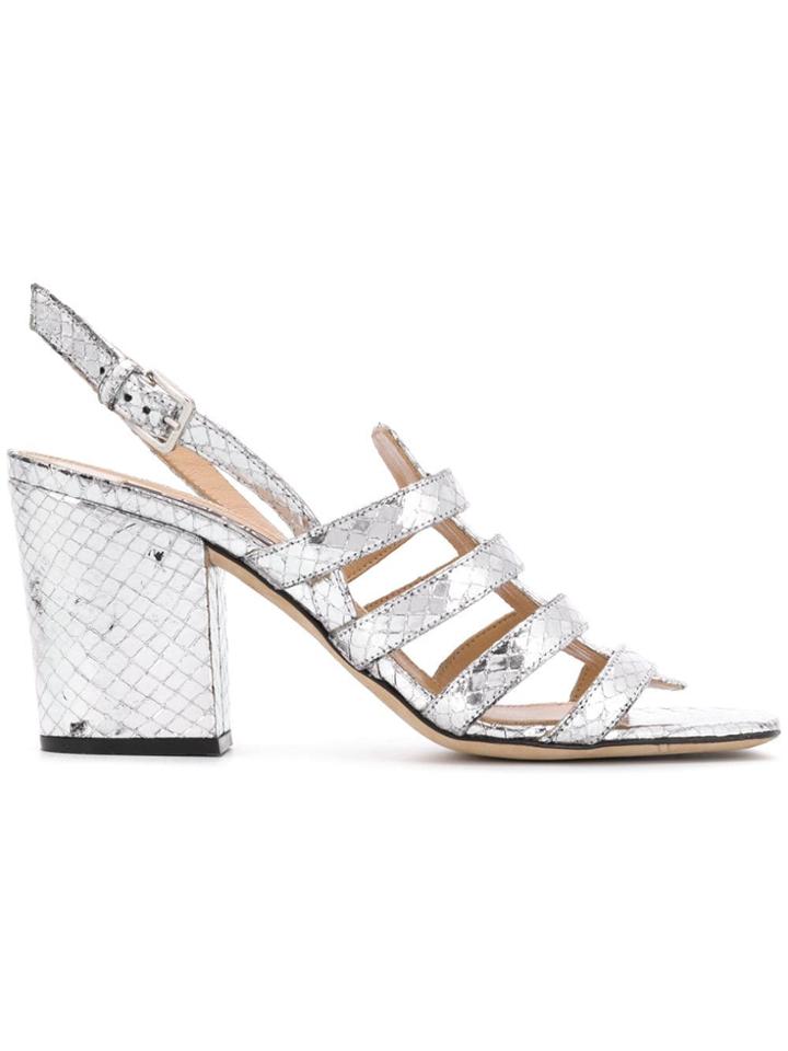 Sergio Rossi Sr Demetra Sandals - Silver