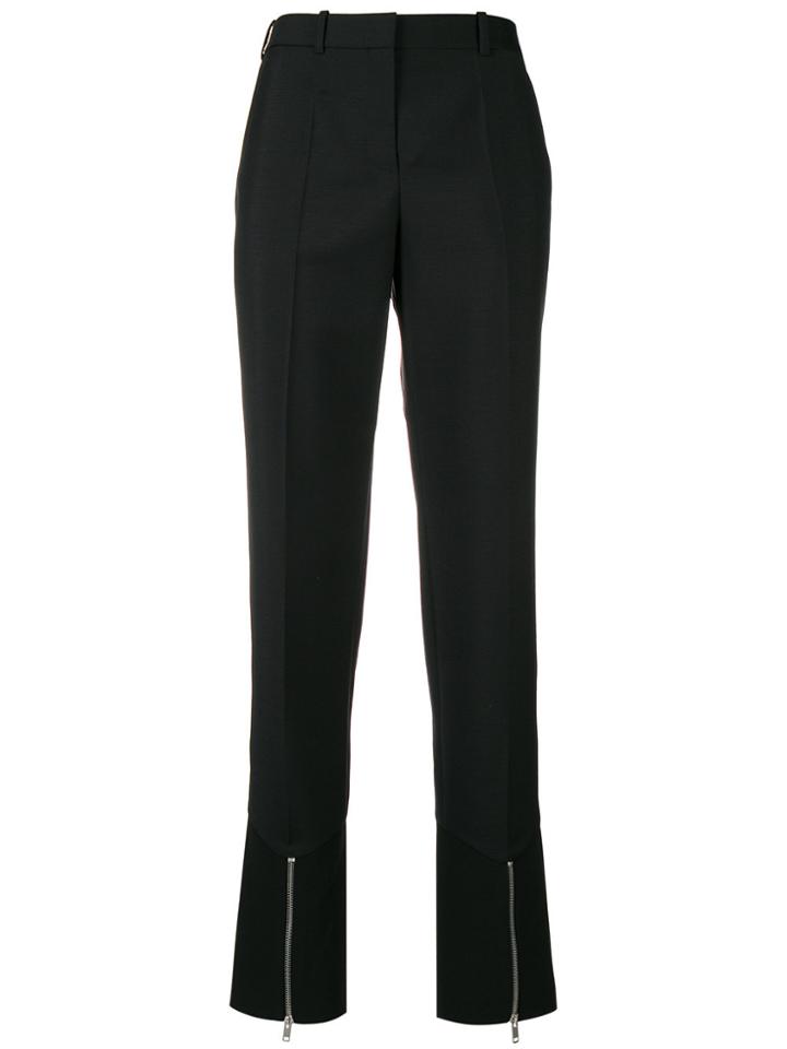 Givenchy Crepe Zipper Pants - Black