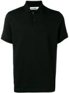 Jil Sander Short Sleeved Polo Shirt - Black