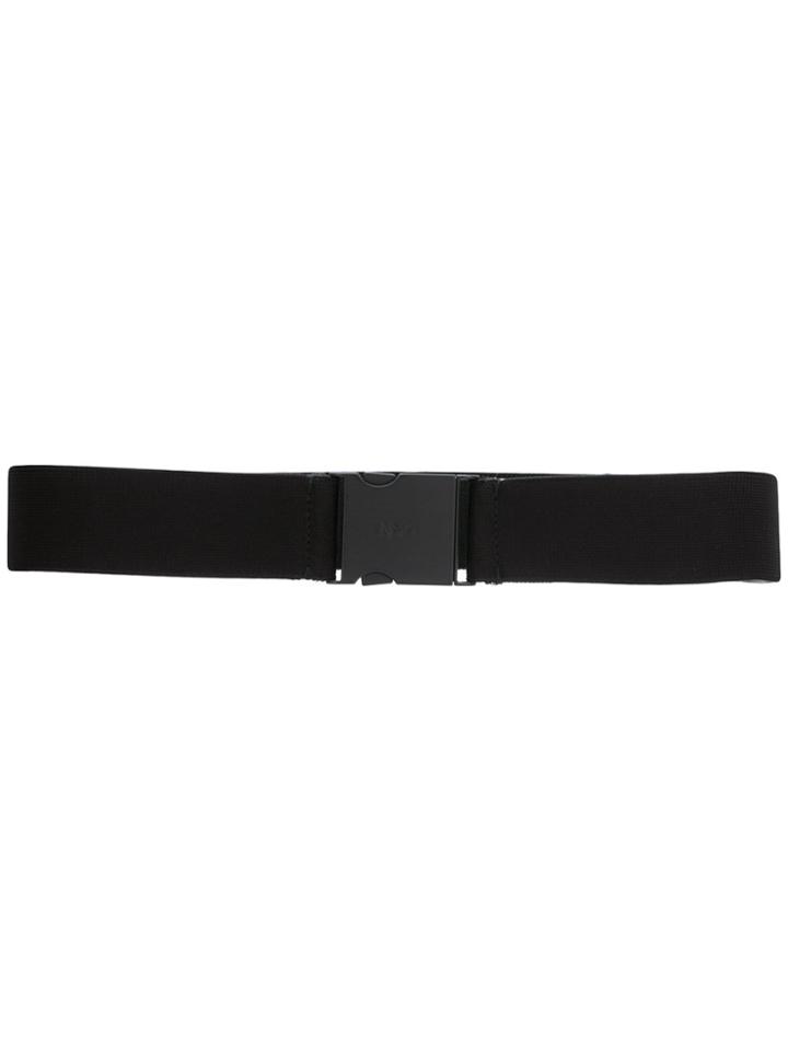 No21 Logo Buckle Belt - Black