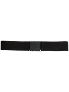 No21 Logo Buckle Belt - Black