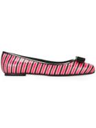 Salvatore Ferragamo 'varina' Ballerinas - Pink & Purple