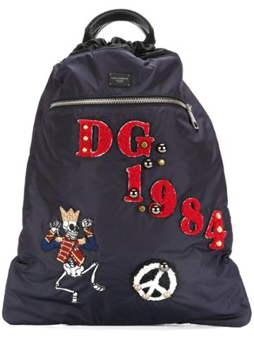 Dolce & Gabbana Dg 1984 Backpack - Blue