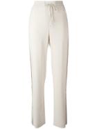 Theory 'jolinta' Trousers, Women's, Size: 4, White, Viscose/spandex/elastane