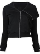 Rick Owens Drkshdw 'cropped Mountain' Hoodie