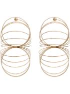 Y / Project Gold-tone Slinky Earrings - Metallic