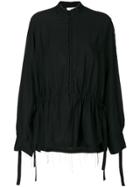 Iro Button Detail Shirt - Black