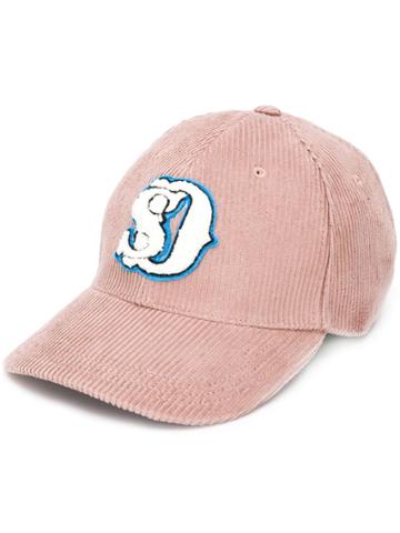 Super Duper Hats Logo Corduroy Cap - Pink