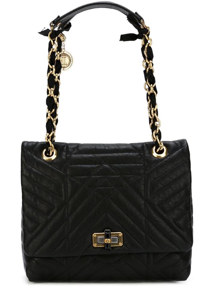 Lanvin 'happy' Shoulder Bag, Women's, Black