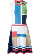 Dsquared2 Colour Block Knit Dress