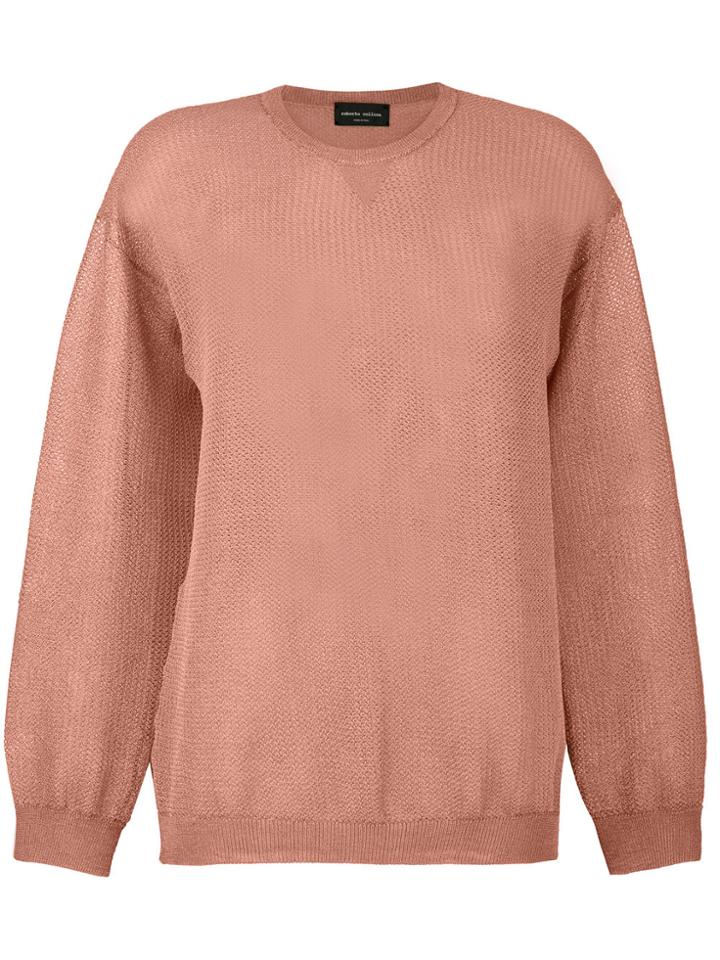 Roberto Collina Slouchy Sweater - Nude & Neutrals