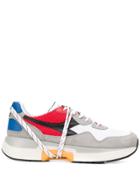 Diadora Colour-block Sneakers - Grey