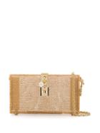 Dolce & Gabbana Chain Clutch Bag - Gold