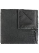 Kristensen Du Nord Layered Frayed Edge Scarf, Adult Unisex, Grey, Silk/spandex/elastane/cashmere