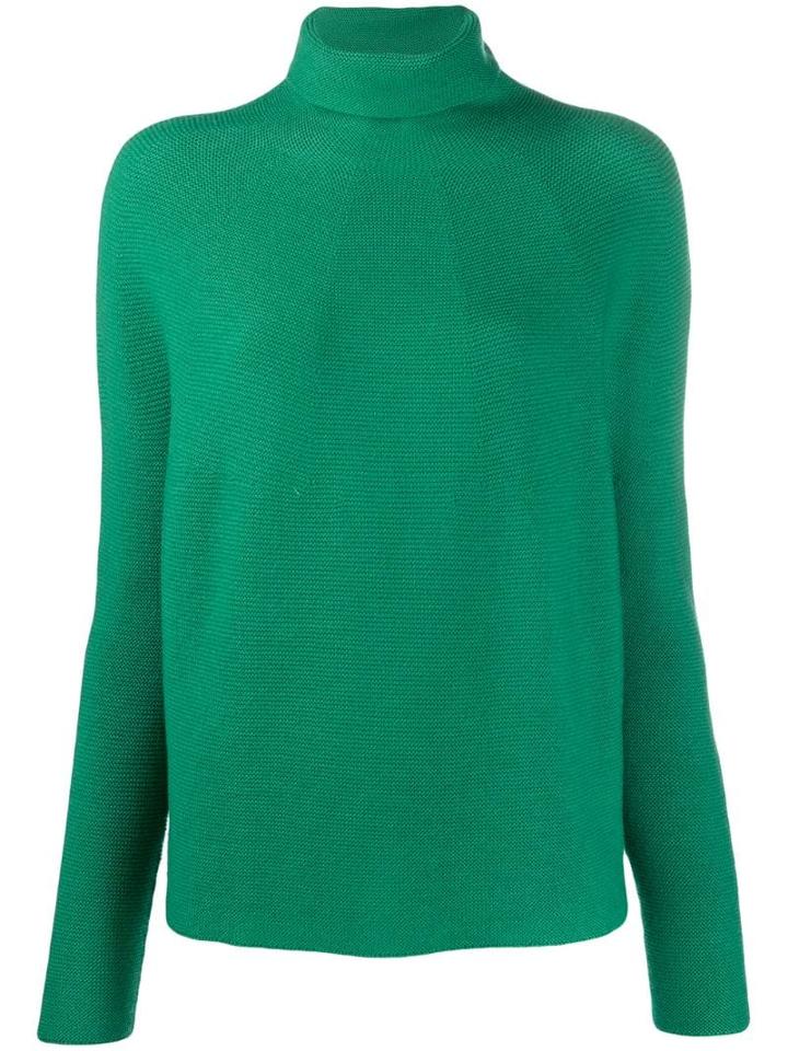 Christian Wijnants Kolkata Roll Neck - Green