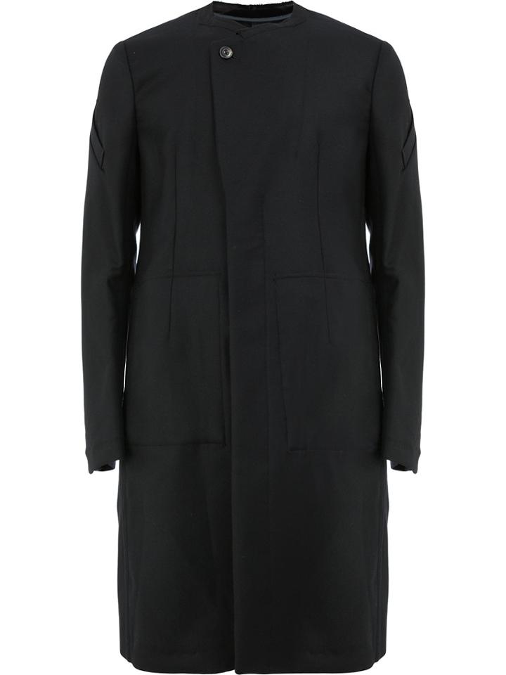 Takahiromiyashita The Soloist Button Up Coat - Black