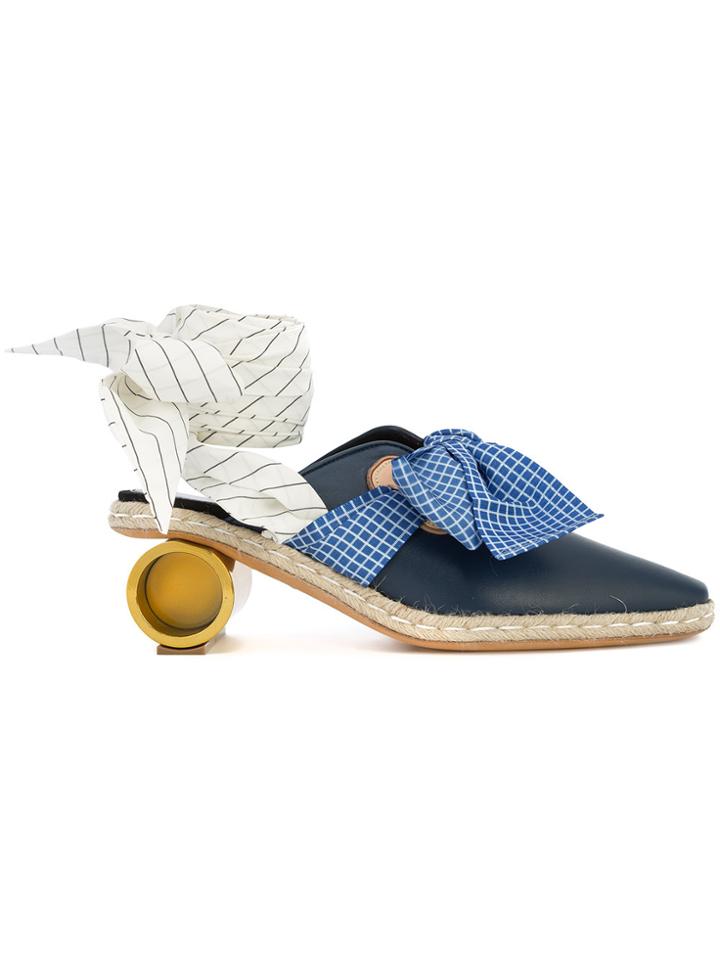 Jw Anderson Cylinder Heel Shoes - Blue