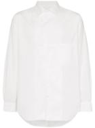 Yohji Yamamoto Asymmetric-button Shirt - White