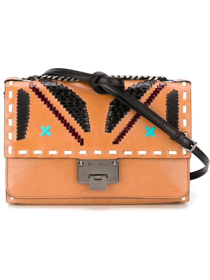 Jimmy Choo 'rebel' Shoulder Bag, Women's, Brown