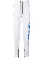 Marcelo Burlon County Of Milan Nba Track Pants - Grey