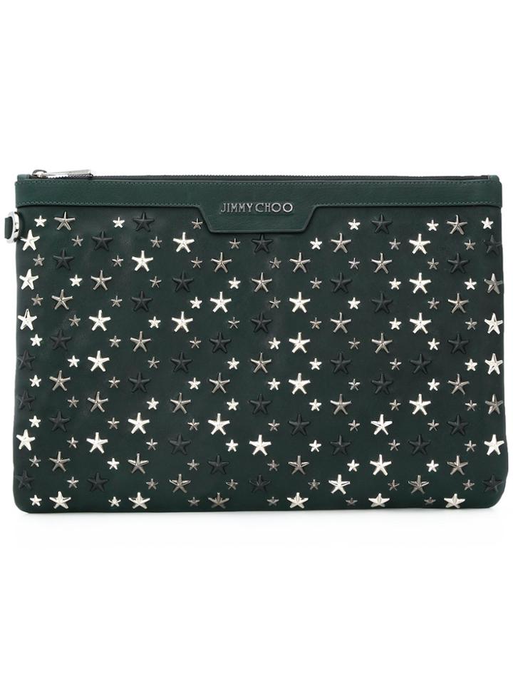 Jimmy Choo Derek Clutch Bag - Green