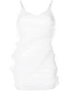 Y / Project Tulle Wrapped Mini Dress - White
