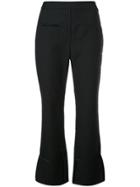 Ellery Pinstripe Tailored Trousers - Black