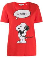 Chinti & Parker Slim-fit Snoopy T-shirt - Red