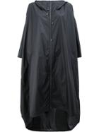 Lamberto Losani Long Hooded Raincoat - Blue