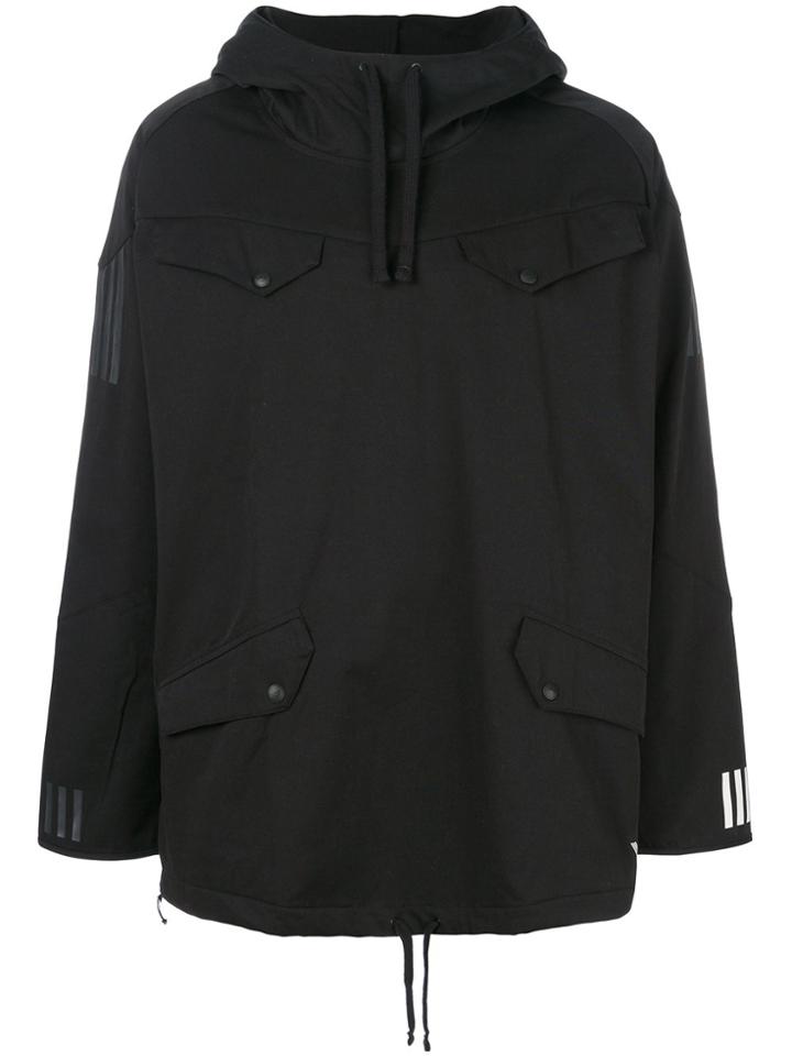 Adidas By White Mountaineering Hooded Windbreaker - Black