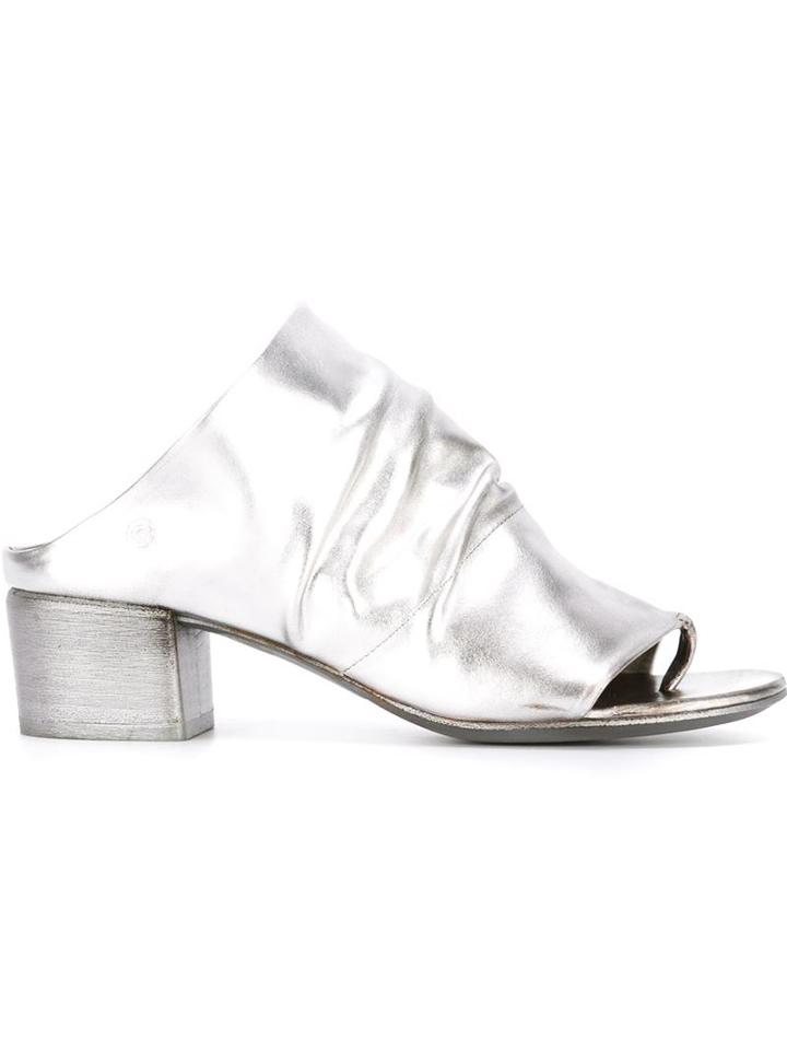 Marsèll Metallic Mules