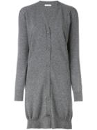 Tomas Maier Cashmere Long Front Cardigan - Grey